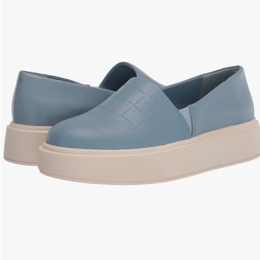 Vince Camuto Blue Slip-On Sneakers​ - Picture 6 of 10